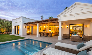 Contemporary, Mediterranean luxury villa for sale in Nueva Andalucia's golf valley, Marbella 47947 