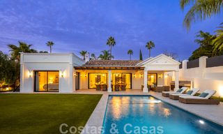 Contemporary, Mediterranean luxury villa for sale in Nueva Andalucia's golf valley, Marbella 47949 