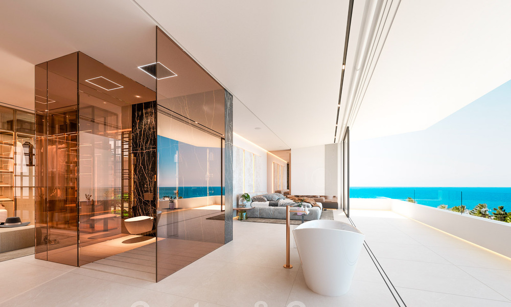 Resale! Luxury villa for sale in a new innovative development consisting of 12 state-of-the-art villas with sea views, on Marbella's Golden Mile 47765