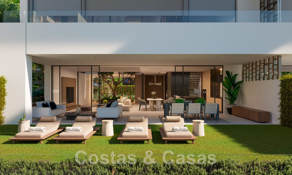 Resale! Luxury villa for sale in a new innovative development consisting of 12 state-of-the-art villas with sea views, on Marbella's Golden Mile 47768