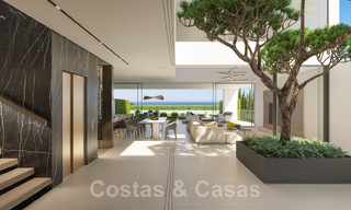 Resale! Luxury villa for sale in a new innovative development consisting of 12 state-of-the-art villas with sea views, on Marbella's Golden Mile 47773 