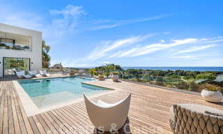Modern new build villa with infinity pool and panoramic sea views for sale east of Marbella centre 51940 