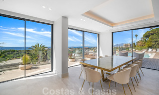Modern new build villa with infinity pool and panoramic sea views for sale east of Marbella centre 51941 