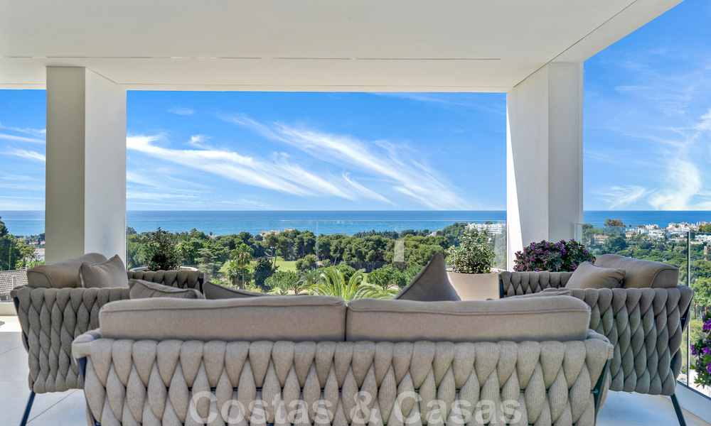 Modern new build villa with infinity pool and panoramic sea views for sale east of Marbella centre 51953