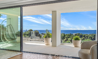 Modern new build villa with infinity pool and panoramic sea views for sale east of Marbella centre 51954 