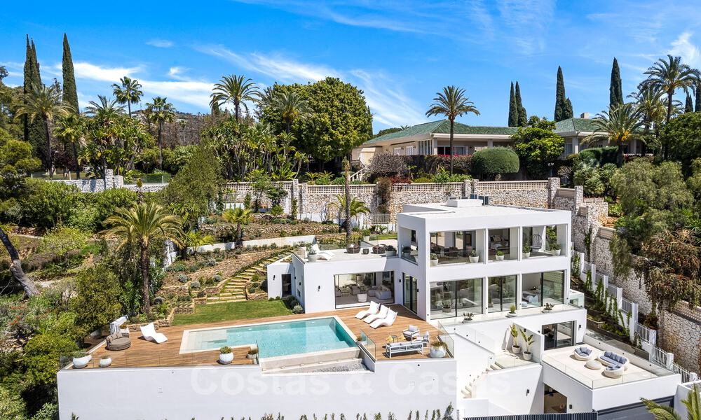 Modern new build villa with infinity pool and panoramic sea views for sale east of Marbella centre 51958