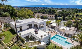 Modern new build villa with infinity pool and panoramic sea views for sale east of Marbella centre 51960 