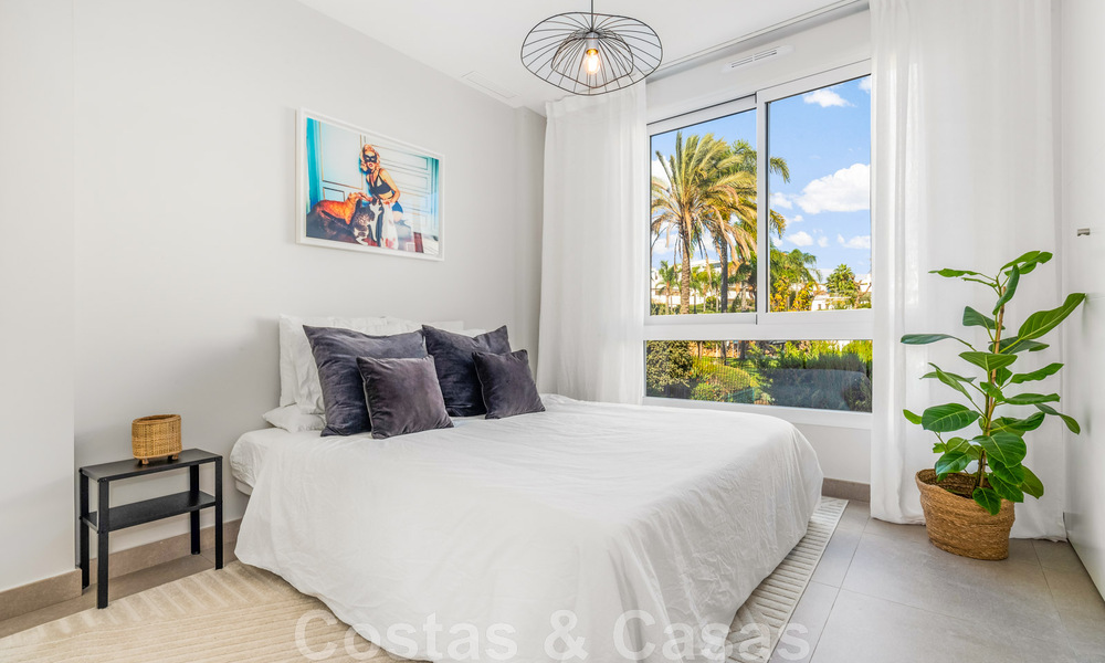 New contemporary, townhouse for sale within walking distance of Puerto Banus and the beach in a gated complex in Nueva Andalucia, Marbella 48662