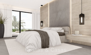 Contemporary, modern villa for sale situated in the hills of Elviria, east of Marbella centre 48046 