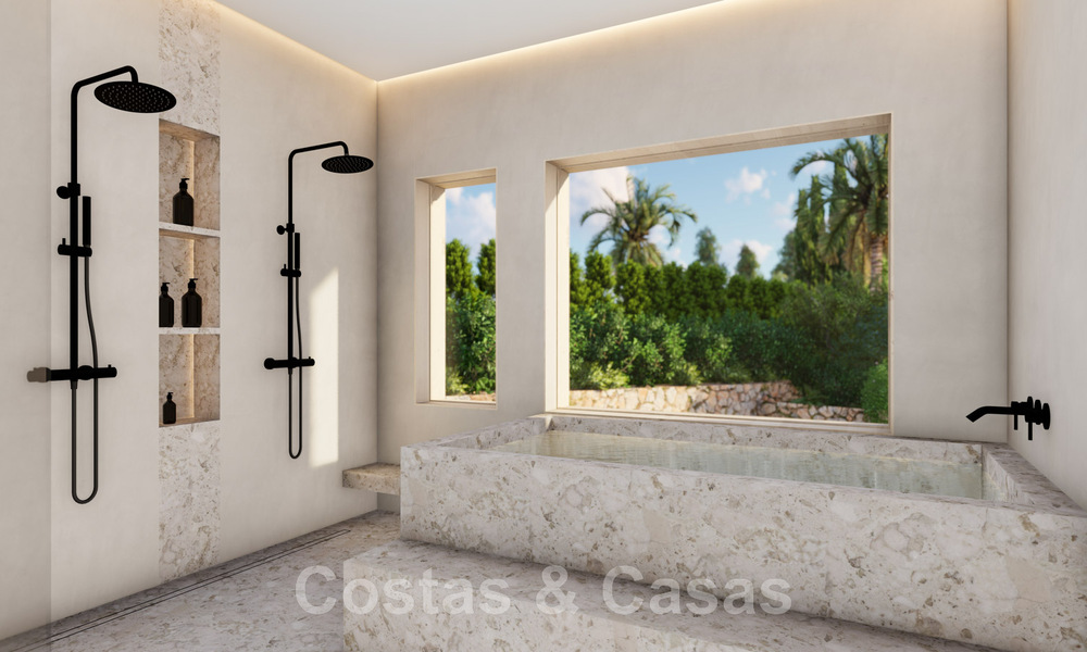 Fully renovated Spanish luxury villa for sale in privileged urbanisation close to golf courses in Marbella - Benahavis 48080