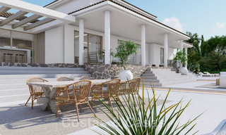 Fully renovated Spanish luxury villa for sale in privileged urbanisation close to golf courses in Marbella - Benahavis 48083 