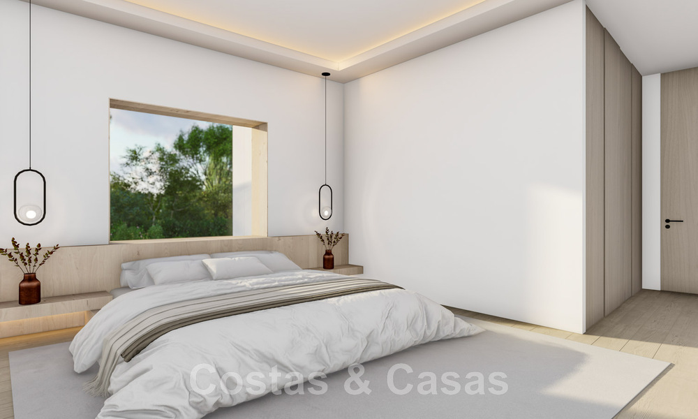 Fully renovated Spanish luxury villa for sale in privileged urbanisation close to golf courses in Marbella - Benahavis 48087