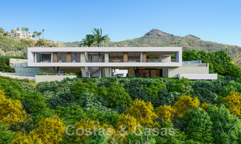 Breath-taking world-class luxury villa for sale with panoramic sea views in the hills of Benahavis - Marbella 48504