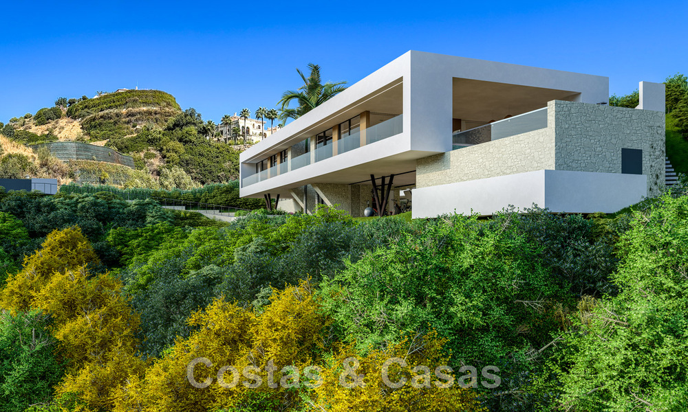 Breath-taking world-class luxury villa for sale with panoramic sea views in the hills of Benahavis - Marbella 48513
