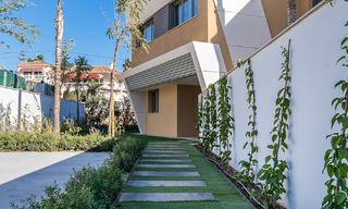 Superb show home for sale in a new development comprising semi-detached villas with sea views in a luxury resort Mijas, Costa del Sol 48596 