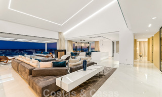 Move-in ready, modern, ultra-luxurious penthouse for sale, frontline beach, with open sea views, between Marbella and Estepona 48232 