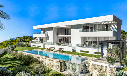 2 New, energy efficient designer villas for sale, close to golf courses, in Benahavis - Marbella 48805