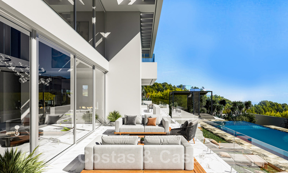2 New, energy efficient designer villas for sale, close to golf courses, in Benahavis - Marbella 48806