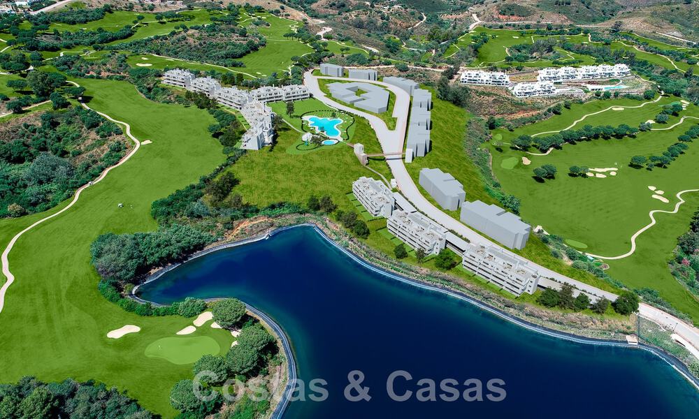 Modern golf apartments for sale situated in an exclusive golf resort in Mijas, Costa del Sol 49171