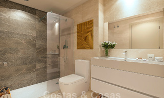 Modern golf apartments for sale situated in an exclusive golf resort in Mijas, Costa del Sol 49182 