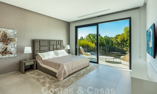 Highly refurbished modern-style villa for sale in the heart of the golf valley of Nueva Andalucia, Marbella 49071 