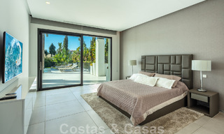 Highly refurbished modern-style villa for sale in the heart of the golf valley of Nueva Andalucia, Marbella 49083 
