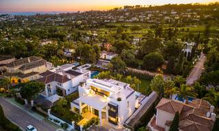 Highly refurbished modern-style villa for sale in the heart of the golf valley of Nueva Andalucia, Marbella 49102 