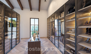 Mediterranean luxury villa for sale with sea views in prestigious gated community in La Quinta in Benahavis - Marbella 49226 
