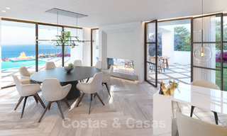 Mediterranean luxury villa for sale with sea views in prestigious gated community in La Quinta in Benahavis - Marbella 49227 