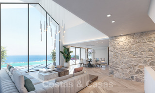 Mediterranean luxury villa for sale with sea views in prestigious gated community in La Quinta in Benahavis - Marbella 49228 