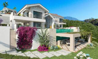 Mediterranean luxury villa for sale with sea views in prestigious gated community in La Quinta in Benahavis - Marbella 49230 