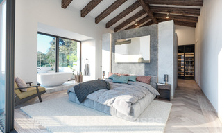 Mediterranean luxury villa for sale with sea views in prestigious gated community in La Quinta in Benahavis - Marbella 49240 
