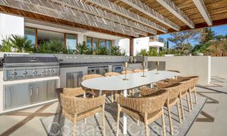 Spacious luxury villa for sale with stunning sea views in a prominent gated community in La Quinta in Benahavis - Marbella 63889 