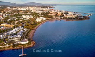 Move-in ready apartment for sale in exclusive beach complex with open sea views within walking distance of Estepona centre 49308 