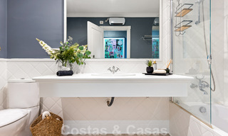 Modern refurbished apartment for sale, with sea views in gated complex on the New Golden Mile between Marbella and Estepona 49545 