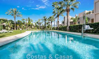 Modern refurbished apartment for sale, with sea views in gated complex on the New Golden Mile between Marbella and Estepona 49550 