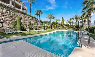Modern refurbished apartment for sale, with sea views in gated complex on the New Golden Mile between Marbella and Estepona 49551 