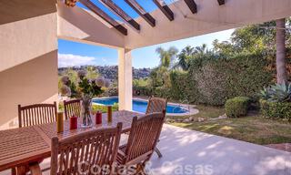 Detached Andalusian villa for sale with great potential, located in a high position surrounded by golf courses in Benahavis - Marbella 49601 