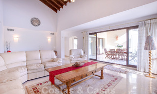 Detached Andalusian villa for sale with great potential, located in a high position surrounded by golf courses in Benahavis - Marbella 49603 
