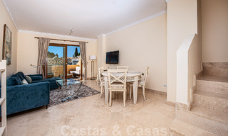 Spacious duplex penthouse for sale with sea views, close to all amenities on the Golden Mile in Marbella 49622 