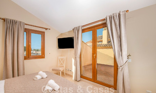 Spacious duplex penthouse for sale with sea views, close to all amenities on the Golden Mile in Marbella 49634 