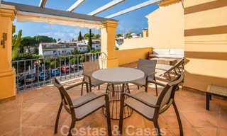 Spacious duplex penthouse for sale with sea views, close to all amenities on the Golden Mile in Marbella 49636 