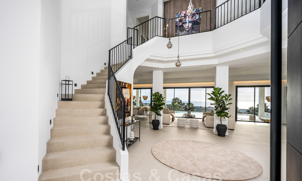 Exclusive designer villa with panoramic sea views for sale in the a five-star golf resort in Marbella - Benahavis 48825