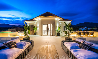 Exclusive designer villa with panoramic sea views for sale in the a five-star golf resort in Marbella - Benahavis 48838 