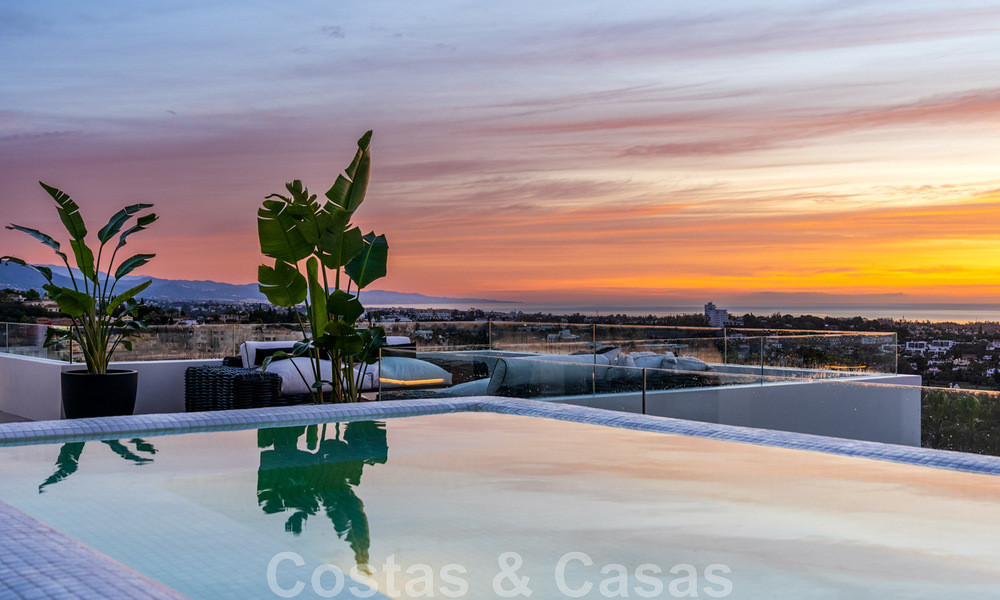 Exclusive designer villa with panoramic sea views for sale in the a five-star golf resort in Marbella - Benahavis 48840