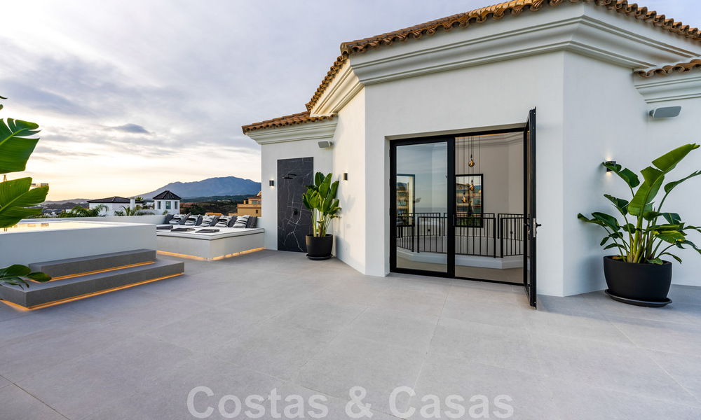 Exclusive designer villa with panoramic sea views for sale in the a five-star golf resort in Marbella - Benahavis 48847