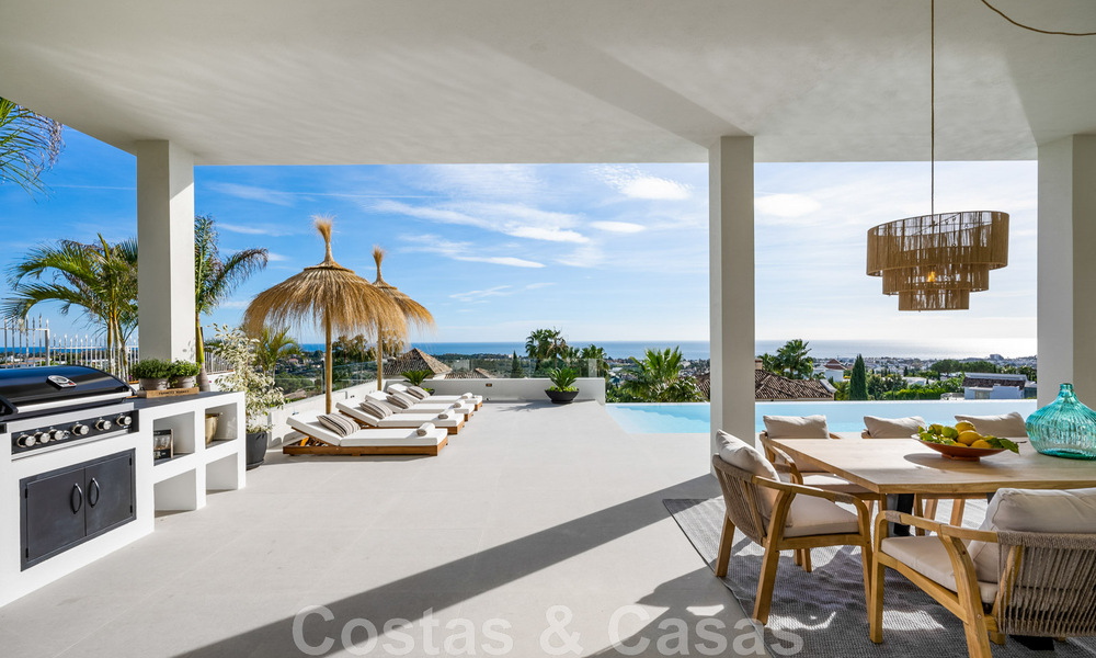 Exclusive designer villa with panoramic sea views for sale in the a five-star golf resort in Marbella - Benahavis 48850