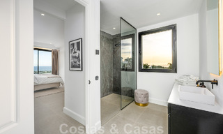 Exclusive designer villa with panoramic sea views for sale in the a five-star golf resort in Marbella - Benahavis 48872 