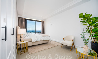 Exclusive designer villa with panoramic sea views for sale in the a five-star golf resort in Marbella - Benahavis 48873 