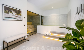 Exclusive designer villa with panoramic sea views for sale in the a five-star golf resort in Marbella - Benahavis 48880 